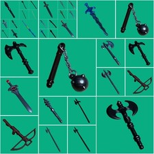 Playmobil®  Mittelalterliche Ritter Waffen Waffe Schwert Axt  Armbrust #PM65