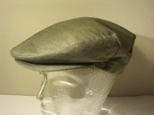 Schiebermütze Flatcap Sport and Casual dunkelgrau kariert Polyester Gr. 56 Vint