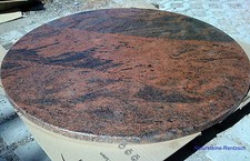 runde Tischplatte Marmor