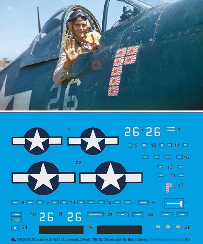 Peddinghaus decals 4039 - 1:72,