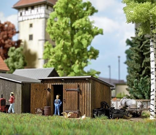 Holzschuppen modell - holzschuppen, (bausatz)