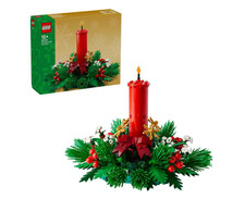 LEGO Iconic 40743 Weihnachtsgesteck Bausatz, Mehrfarbig