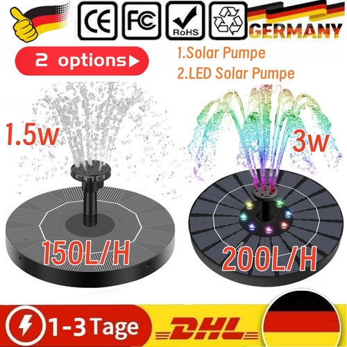 Led solar pumpe teichpumpe - pumpe,