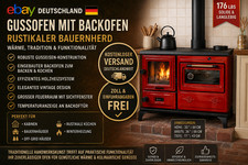 Holzofen mit backofen - holzofen,