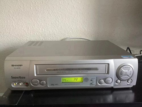 Sharp vhs videorecorder - sharp,
