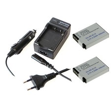 2x Akku und Ladegerät für