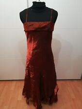  Abendkleid in bourdou in gr. 36