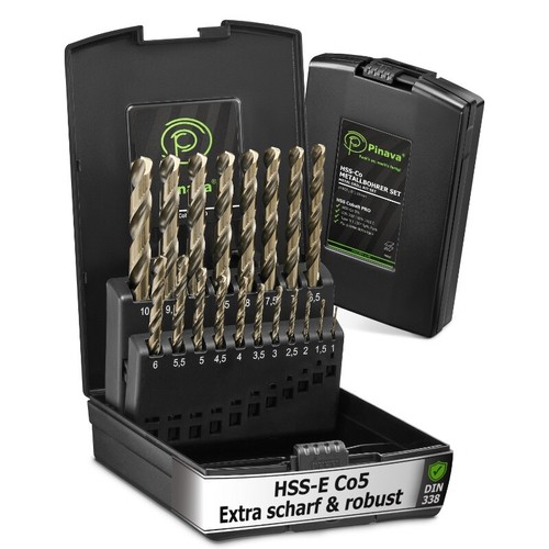 Metallbohrer set hss cobalt - metallbohrer,