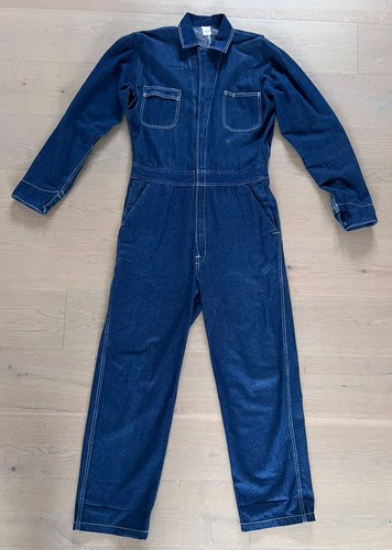 1967 mechanic denim coverall - denim,