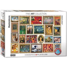 Puzzle Gemälde Collage 1000