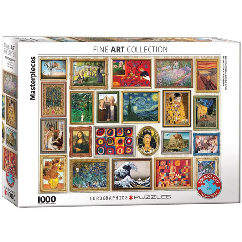 Puzzle gemälde collage - collage, 1000