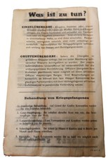 Flugblatt, Alliierter, 1945