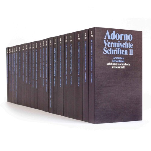 Theodor adorno gesammelte - theodor,