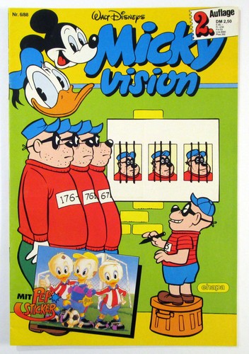 Micky vision serie - serie, heft