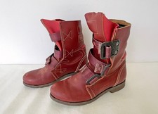 rote Damen Stiefelette, Fly London, Gr. 39