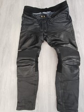 Leder Motorradhose Herren Gr:56 Schwarz Motorradhose Bikerhose