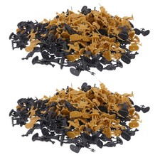 200 pcs plastik - plastik, soldaten