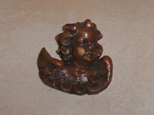 Wachsbild Engelskopf