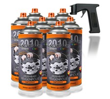 Felgenfolie SET matt schwarz