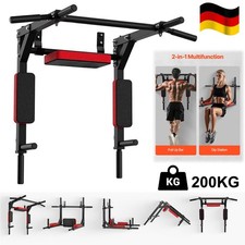 Multigriff Klimmzug Stangen Klimmzugstange Dip station Pull Up Bar Wandmontage