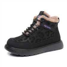 Damen Winterstiefel Boots Warm Stiefeletten Schnürstiefel Wanderschuhe Schuhe DE