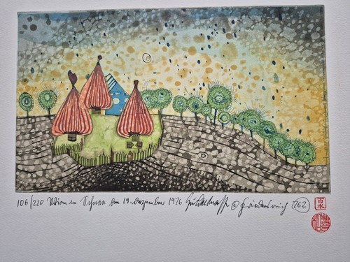 Hundertwasser stell dich - f.,