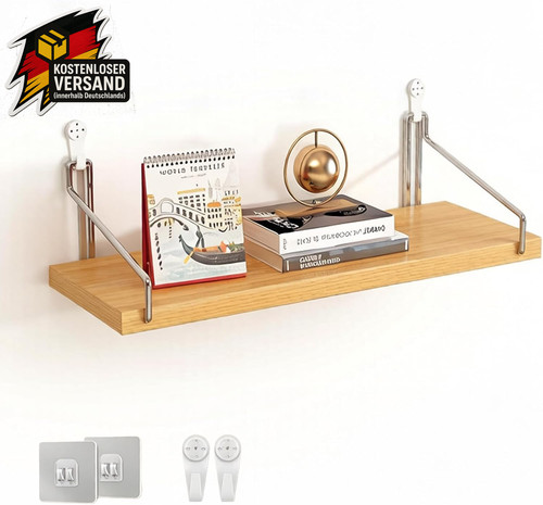 Wandregal holz schwebendes - wandregal,