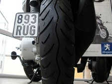 Tuning Kennzeichenhalter seitlich  Yamaha Aerox 50 Halter Hochglanzpoliert TOP