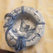 Aschenbecher Porzellan Delft