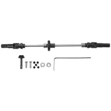 2X(Metall Vorder Achse Stahl Getriebe BrüCke Kit für MN D90 MN-90 MN96 MN987009