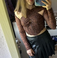 Getigertes Top In Größe S