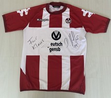 1.FC Kaiserslautern Kappa Trikot 2006/2007 + Nr.11 Halfar + Signiert Gr.L