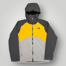Graue wasserdichte Herrenjacke