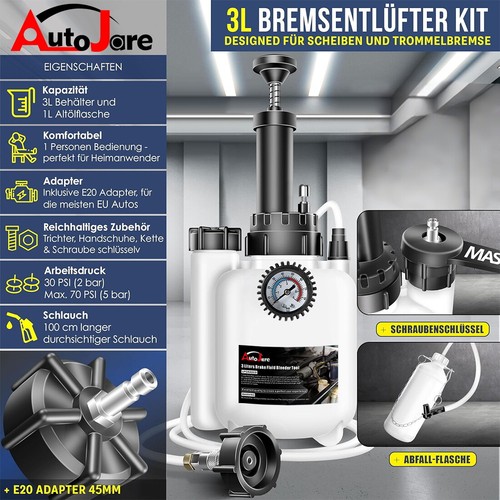 Bremsenentlüftungsgerät - , 3l