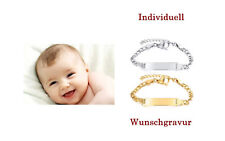 Kinder Baby Armband mit Gravur