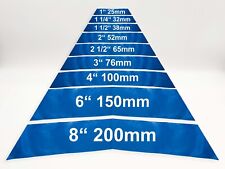 Industrieschlauch Flachschlauch Feuerwehrschlauch Abwasserschlauch PVC 1" - 8"