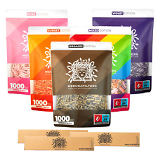 1000er MEDUSA Aktivkohlefilter, Filter, Tip, Ø 6mm + 3x  Papers, in FÜNF Farben!