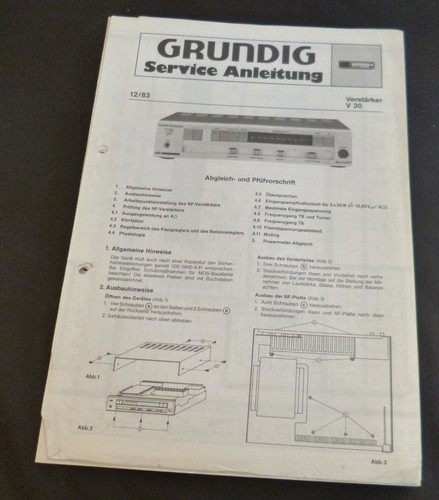 Original service manual - original,