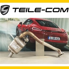 ORIG. Porsche 718 Boxster/Cayman 982 Hauptschalldämpfer Sportabgasanlage RECHTS