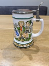 Bierseidel Porzellan mit