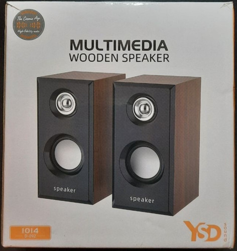 Wooden speaker lautsprecher - wooden,