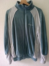 Sean John Velour Jacke Gr. S - Blaue Joggingjacke