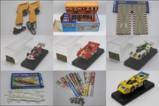 Faller AMS racing / Aurora AFX, Konvolut (Autos, Fahrbahnen, Zubehör); gebraucht