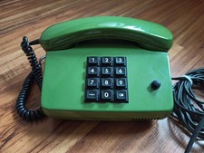 Widmaier  Fe TAp 752 Retro Vintage altes Post Telefon Tastentelefon Deko grün ❤️