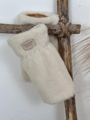 Teddyfell stulpen kuschelfell - teddyfell,
