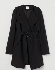 H&M Mantel elegant mit Grütel Gr M