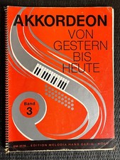 Akkordeon von Gestern bis
