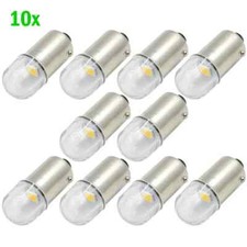 10X LED BA9S T4W