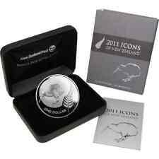 New Zealand - KIWI 2011 - 1 NZD - 1 Oz. Ag 999,9 - Proof - Neuseeland