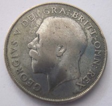 Alte englische Silbermünze 1